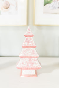 Chinoiserie Christmas Tree - Pink