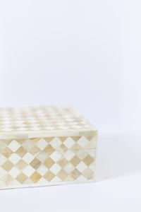 Diamond Inlay Decorative Box