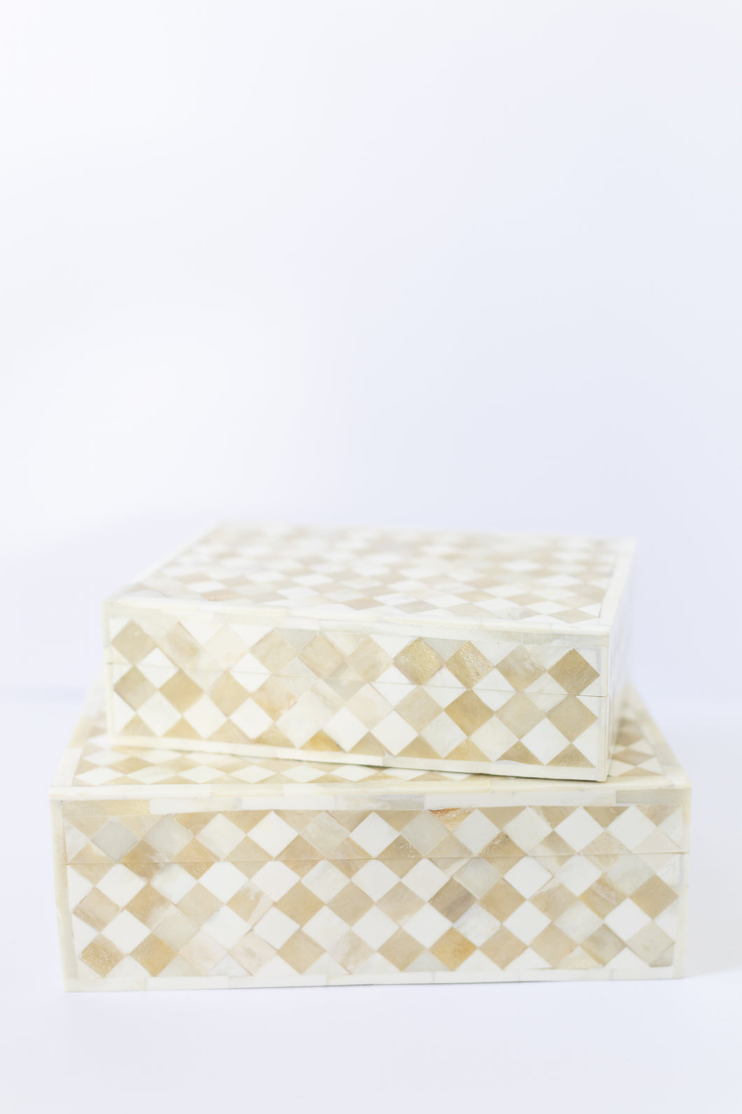 Diamond Inlay Decorative Box